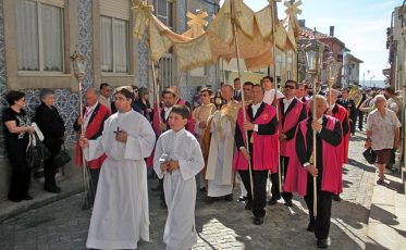 Procissão do Corpo de Deus em Leça da Palmeira