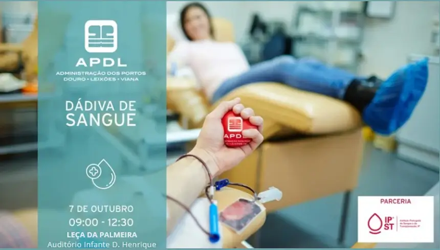Dádiva de Sangue na APDL
