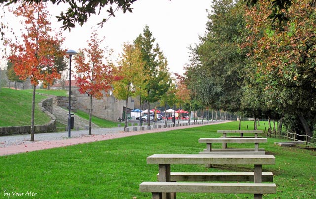 Parque das varas, em Leça do Balio
