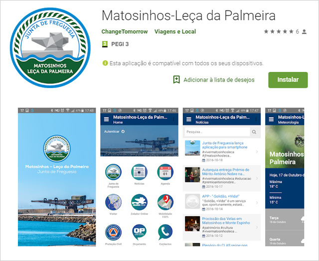 App Matosinhos-Leça da Palmeira