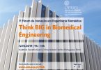 Cartaz Fórum de Inovação em Engenharia Biomédica