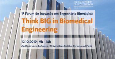 Cartaz Fórum de Inovação em Engenharia Biomédica