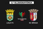 Leça recebe SP. de Braga para a Taça de Portugal
