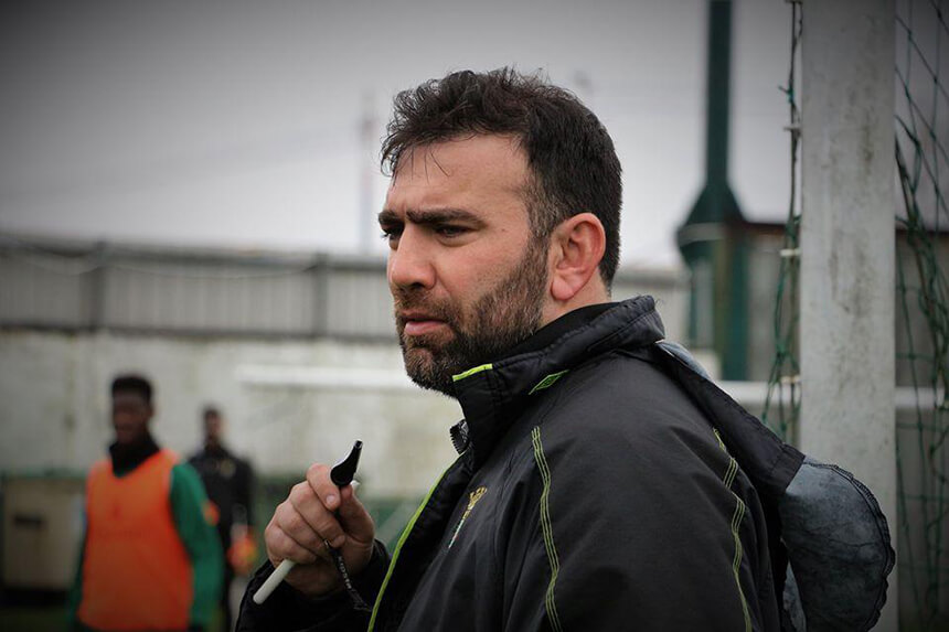 Domingos Barros Treinador do Leça FC