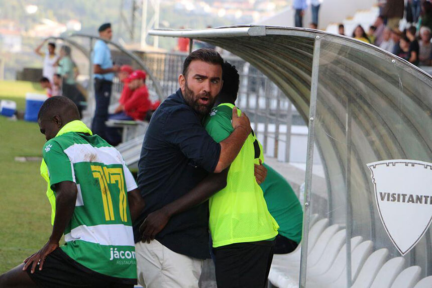 Domingos Barros Treinador do Leça FC