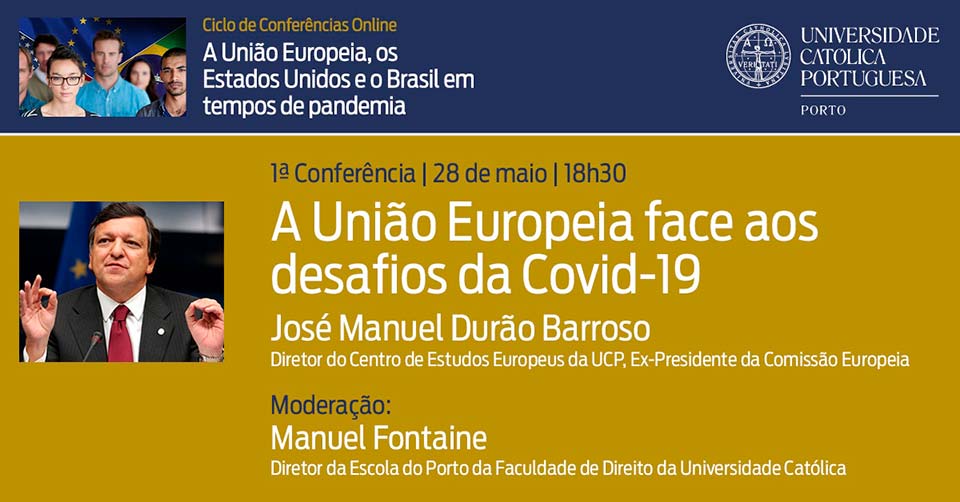 Durão Barroso analisa resposta da UE aos desafios da Covid-19