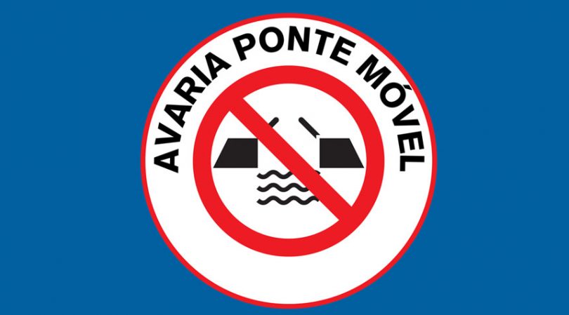 Ponte Móvel Aviso Avaria