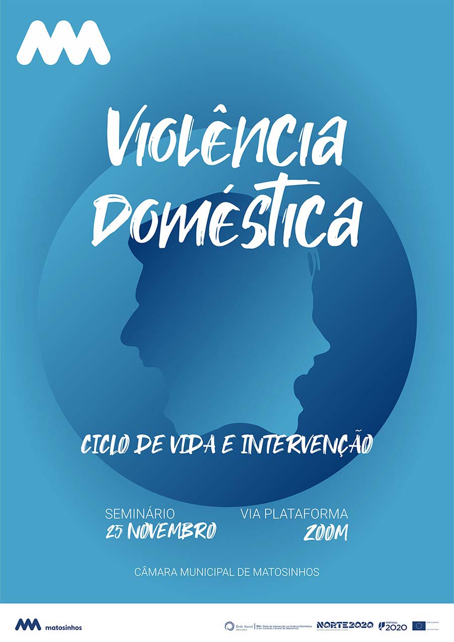 Cartaz Seminário (online) sobre Violência Doméstica