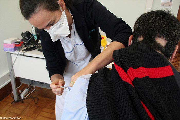 Bombeiros de Matosinhos recebem vacina contra a Covid-19