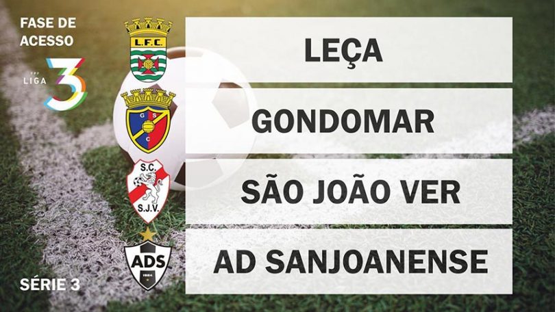 Oito séries, com um total de 32 clubes na disputa por 16 vagas de acesso à nova competição do futebol português