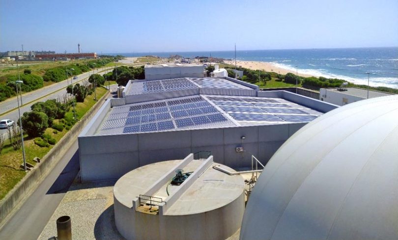 Painéis Fotovoltaicos INDAQUA Matosinhos