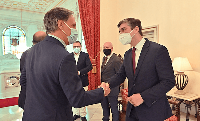 Nuno Araújo, da APDL recebido em Salamanca