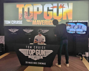 Há um simulador especial de “Top Gun: Maverick” em Matosinhos