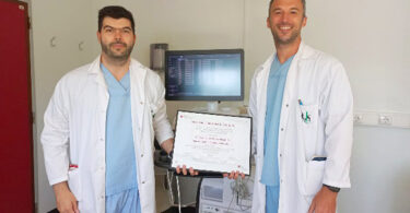cardiologistas Daniel Seabra e Nuno Moreno