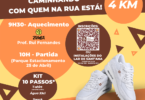 Cartaz Caminhada Solidária