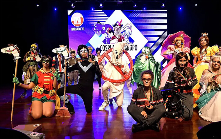 Exponor junta fãs de cosplay e gamers