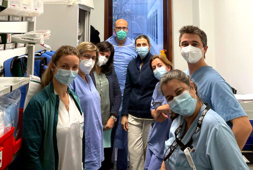A equipa de Cardiologia da Unidade Local de Saúde de Matosinhos