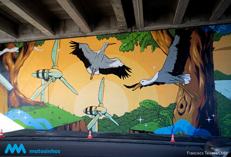 Mural Ascendi - Fedor - Matosinhos