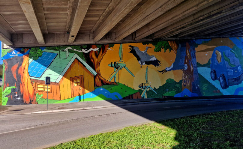 Mural Ascendi - Fedor - Matosinhos