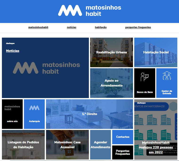 Website MatosinhosHabit