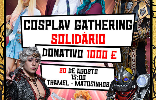Concentração Solidária de Cosplayers em Matosinhos