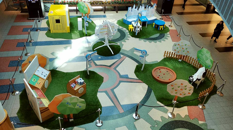 Exposição interativa Tetra Pak