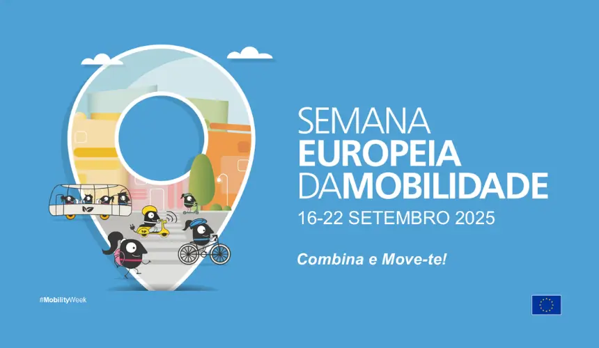 Cartaz Semana Europeia da Mobilidade 2025
