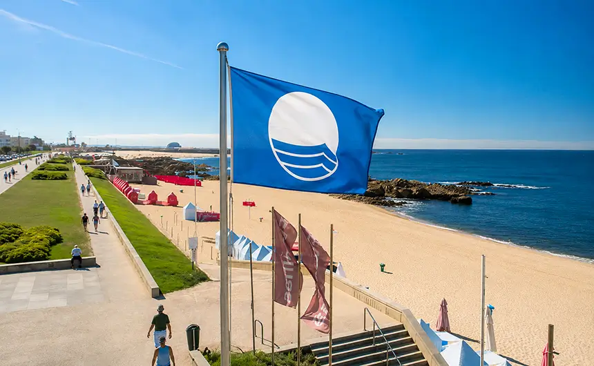 Praia de Leça da Palmeira - Bandeira Azul