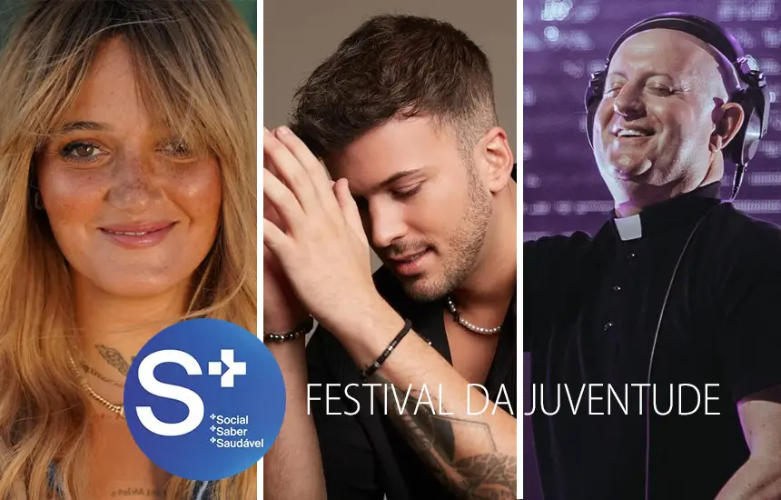 Festival da Juventude junta David Carreira, Carolina Deslandes e DJ Padre Guilherme