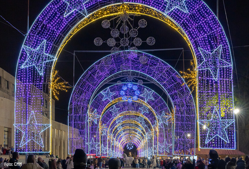 Iluminações de Natal 2025 Matosinhos