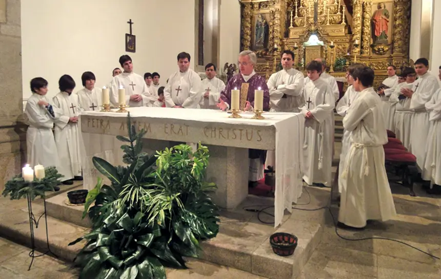 Acólitos no Altar