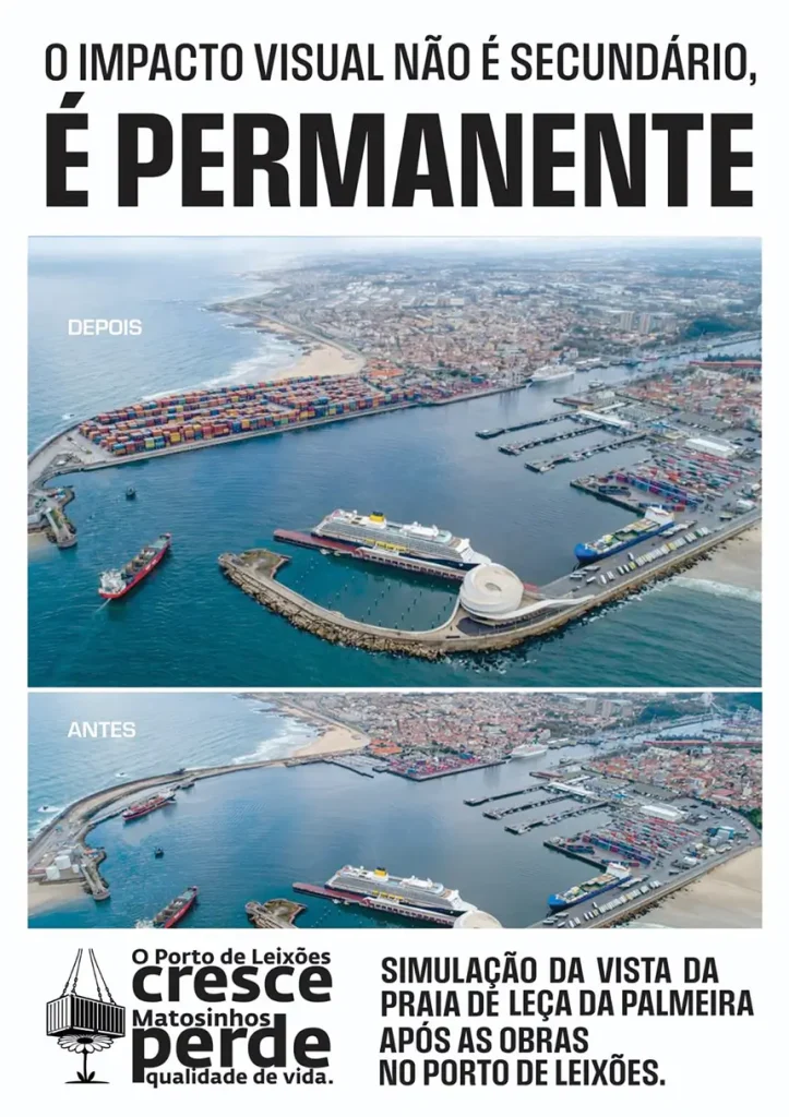 Impacto Visual do Novo Terminal de Contentores de Leixões