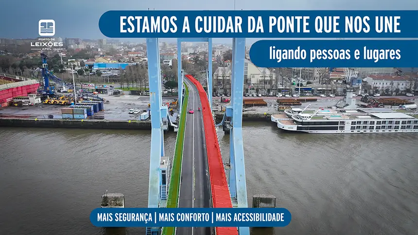 Alteração Circulação Pedonal Ponto Móvel de Leixões