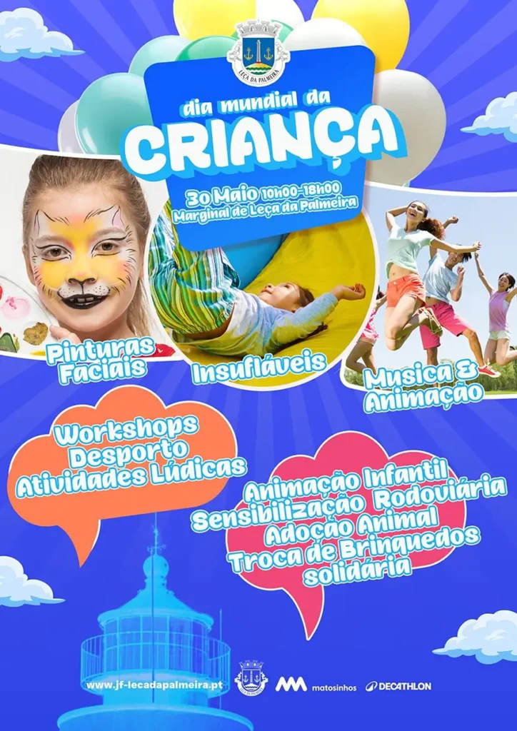 Cartaz Dia Mundial da Criança 2026
