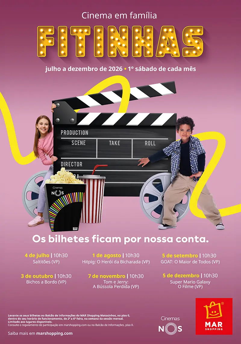cartaz Fitinhas 2026 - 2.º semestre