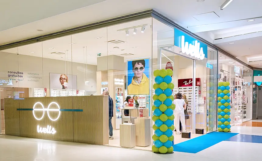 Mira Maia Shopping inaugura nova loja Wells Ótica